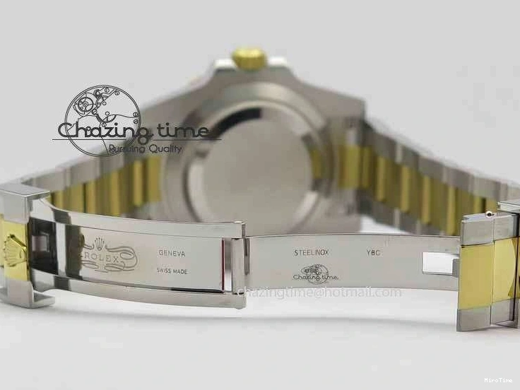 MiroTime 0410 Functional Submariner 116613 LB JF 1:1 Best Edition Blue Dial On SS YG Bracelet SH 3724